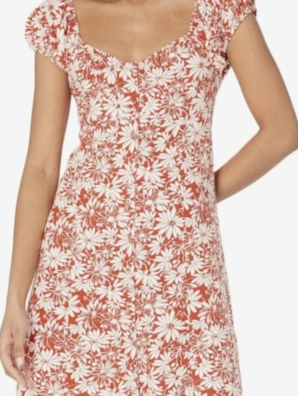 Madewell Margie Mini Dress in Abstract Flora Sz 10